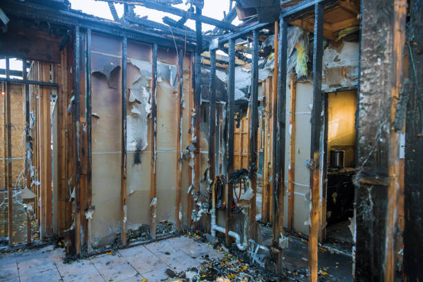 Professional Soot Cleanup technician working in Walkertown, NC